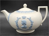 Wedgwood Queensware 1953 Coronation Teapot