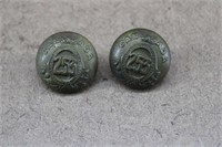 WWI Canadian Cef 253rd Battalion Buttons