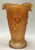 Northwood Carnival Glass Vase