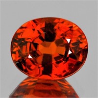 Natural Mandarin Orange Spessartite Garnet 3.58 Ct