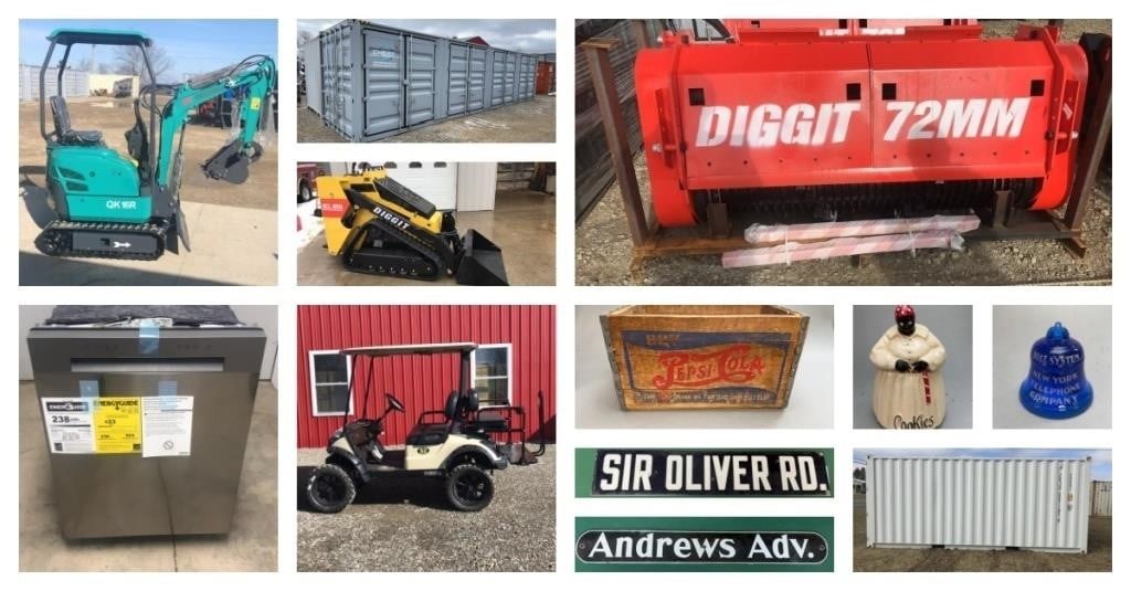 4/7 Equipment, Tool, Golf Cart, Mower & More