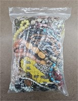 3lb Bag Of Misc. Faux Jewelry