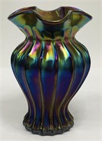 Iridescent Art Glass Vase