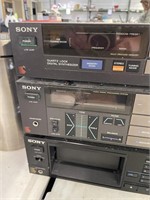 Sony FM/AM Tuner, Amp, CD Changer