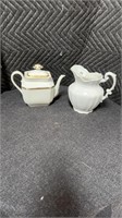 Teapot and pitcher