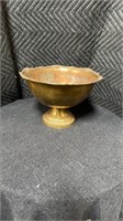 Brass compote