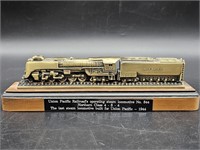 Bronze United Pacific Locomotive #844 Desk Model