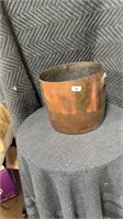 Brass/copper pot