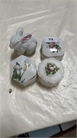 Ring boxes and bunny