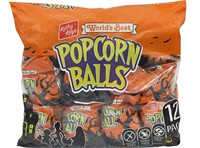 KathyKayes Halloween SweetSalty Popcorn Balls 12ct