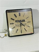 Vintage Kohler Engines electric clock