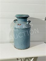 milk can with lid - 24" tall