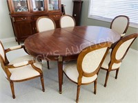 Stickley dining room set - table & 6 chairs