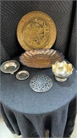 Trays and silver plates