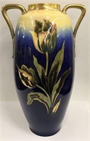 Carlsbad Austria Floral Porcelain Vase