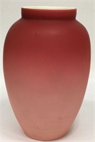 Pink Satin Case Glass Vase