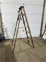 wood step ladder - 80" tall