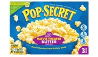 3ct PopSecret MovieTheaterButter Microwave Popcorn