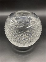 Vintage Waterford Crystal Rose Bowl