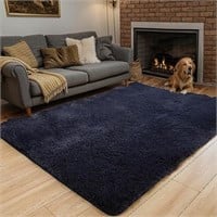 6X9 Navy Blue Area Rugs for Living Room Super Soft
