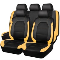 **READ DESC** CAR PASS Leather Seat Covers, Breath