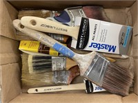 Flat of Paint brushes