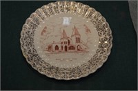Second Methodist Church Collectible Plate