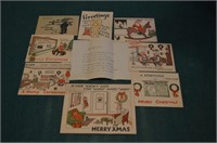 Vintage Funny Novelty Christmas Card Lot