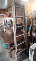 6 FT TALL WERNER WOOD STEP LADDER