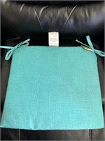 TrueLiving Outdoor 17in Turquoise Seat Cushion 1ct