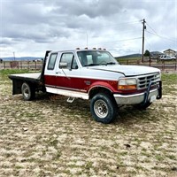 1996 Ford F-250 4wd Extended Cab Flatbed