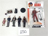 Walking Dead and Akira Action Figures