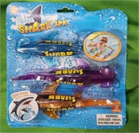 3pk Multicolor Dive Sharks Diving Swim Toys