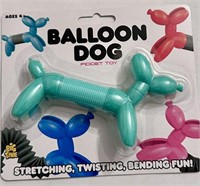 Big Time Toys Balloon Dog Fidget Toy AQUA