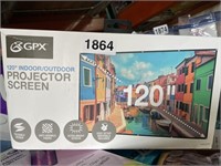 PROJECTION SCREEN RETAIL $49