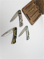 Vanadium stgainless knife set (3)