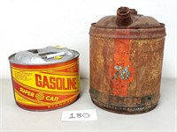 Vintage Union 76 and Stancan Gas Cans (No Ship)