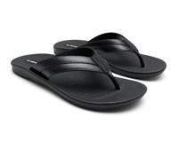 OKABASHI Mens Size 12 Gray Black Voyager Sandals