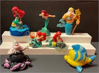 7 Little Mermaid Figures