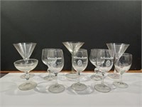 Lot of Ten Drink Glasses