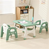 Kids Table & 2 Chairs Set