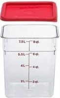 8 Qt Cambro Camwear Container & Lid