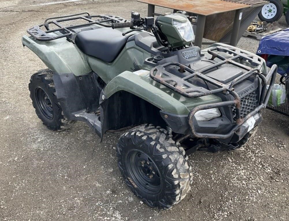 HONDA Foreman Rubicon 4-Wheeler ATV, 4wd