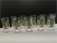 10- Vintage Christmas Glasses