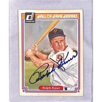 1993 Donruss Ralph Kiner Signed Card