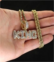 24" Rope Chain 14k Gold Plated
