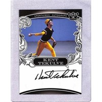 Kent Tekulve Signed Baseball Card