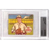 1943 Mp& Co Carl Hubbell Beckett Authentic