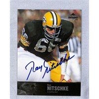 1997 Upper Deck Ray Nitschke Signed Card