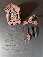 Cuckoo Clock -FOR REPAIR- Parts only- see pics